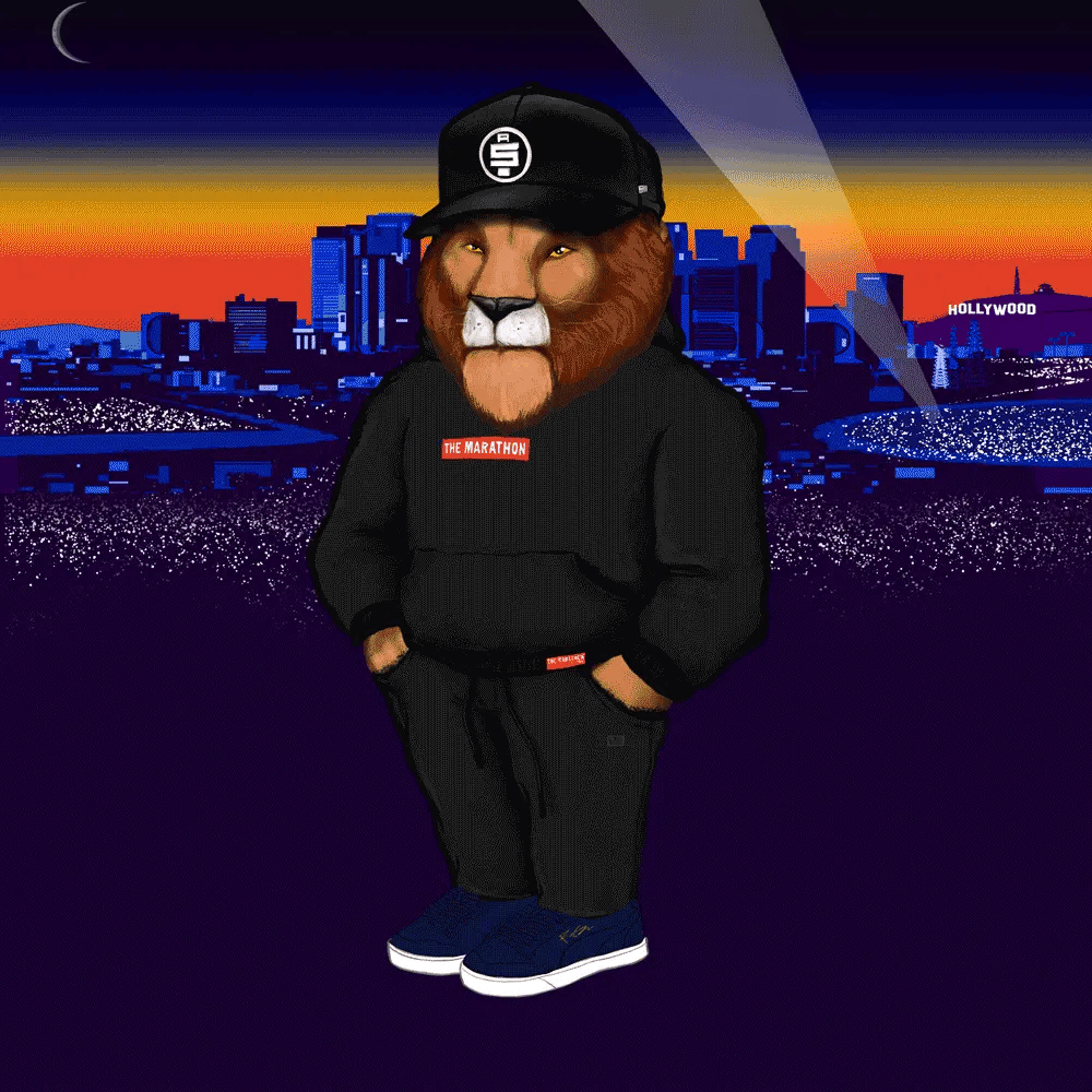 The Marathon Lion
