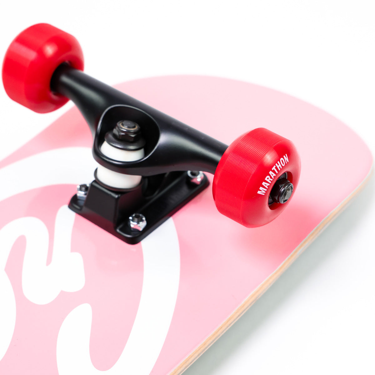 Limited Edition Crenshaw Skateboard - Light Pink/White - Wheel
