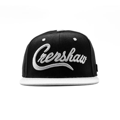 Crenshaw Limited Edition Snapback - Black/Gray [Two-Tone] - Front