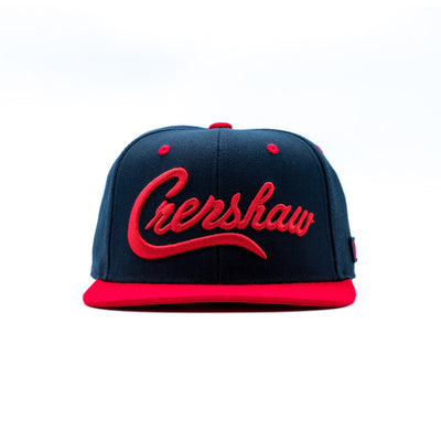 Crenshaw Limited Edition Snapback - Navy/Red [Two-Tone] - Front