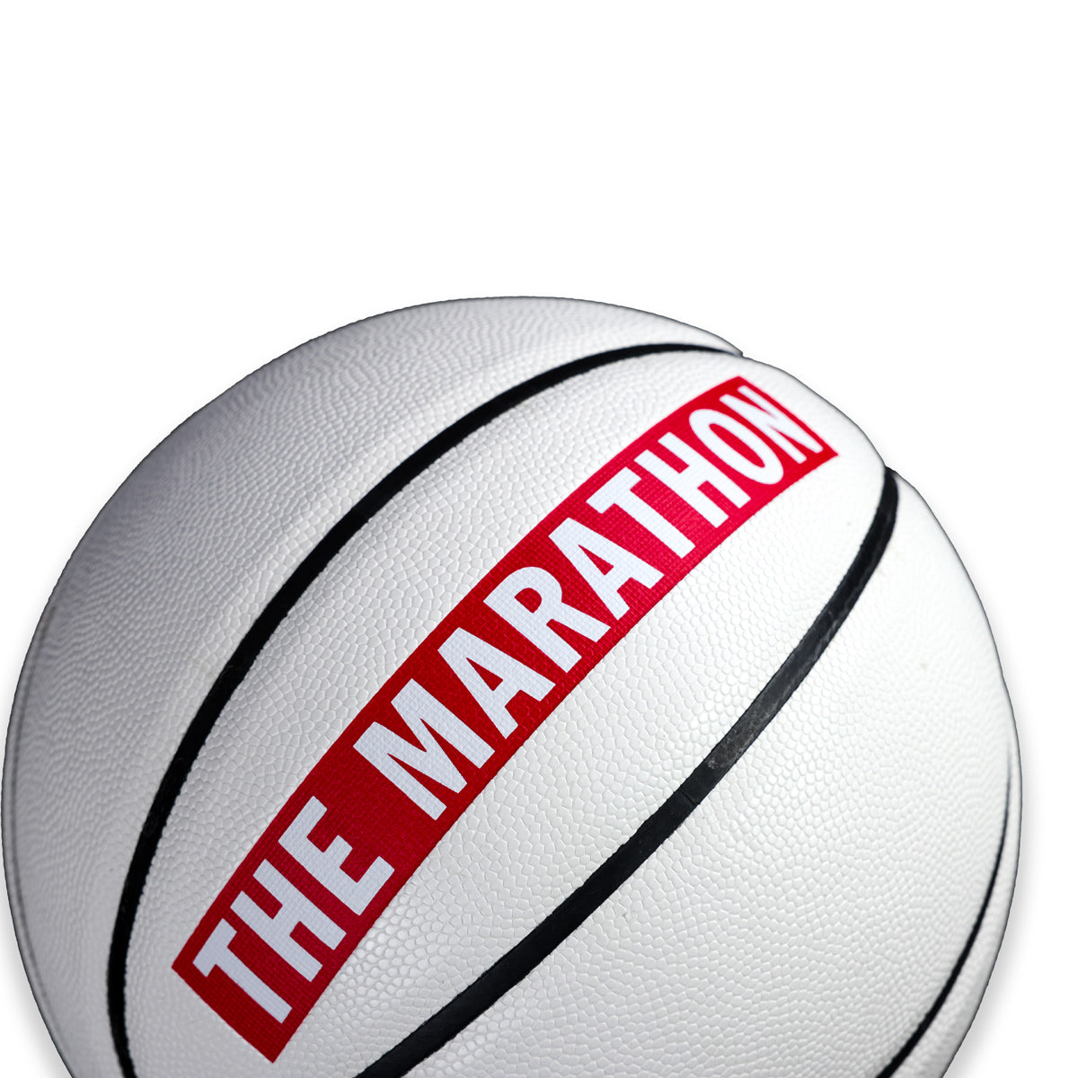 The Marathon Basketball - Marathon Bar (White)