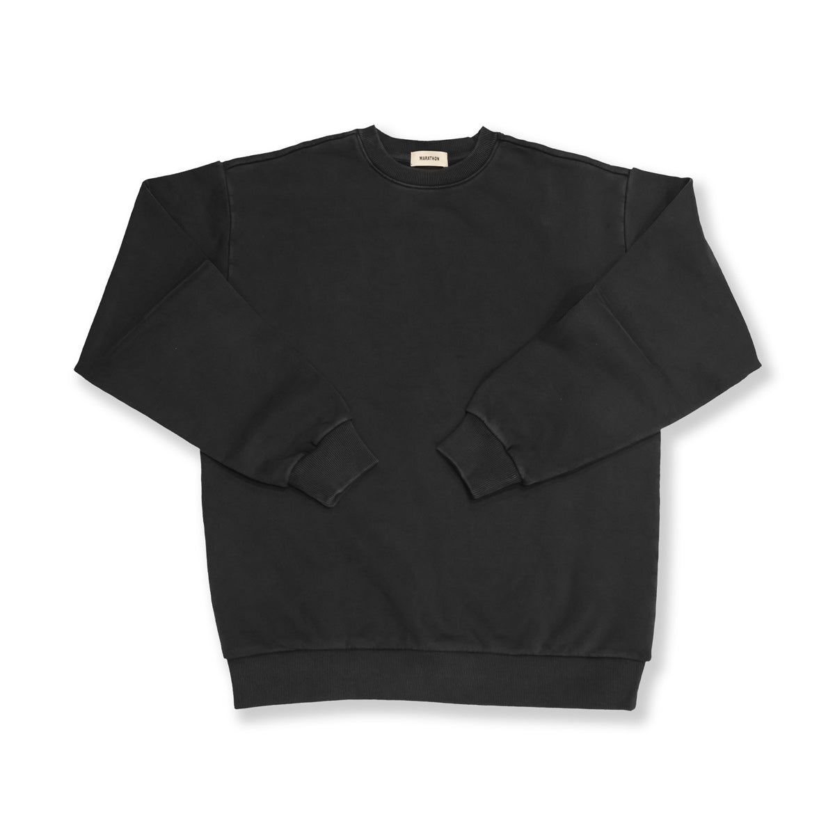 Marathon Leisure Heavyweight Crewneck - Vintage Black – The