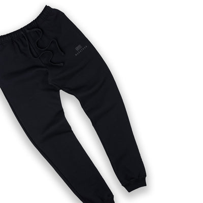 Marathon Modern Sweatpants - Black/Black - Front 2