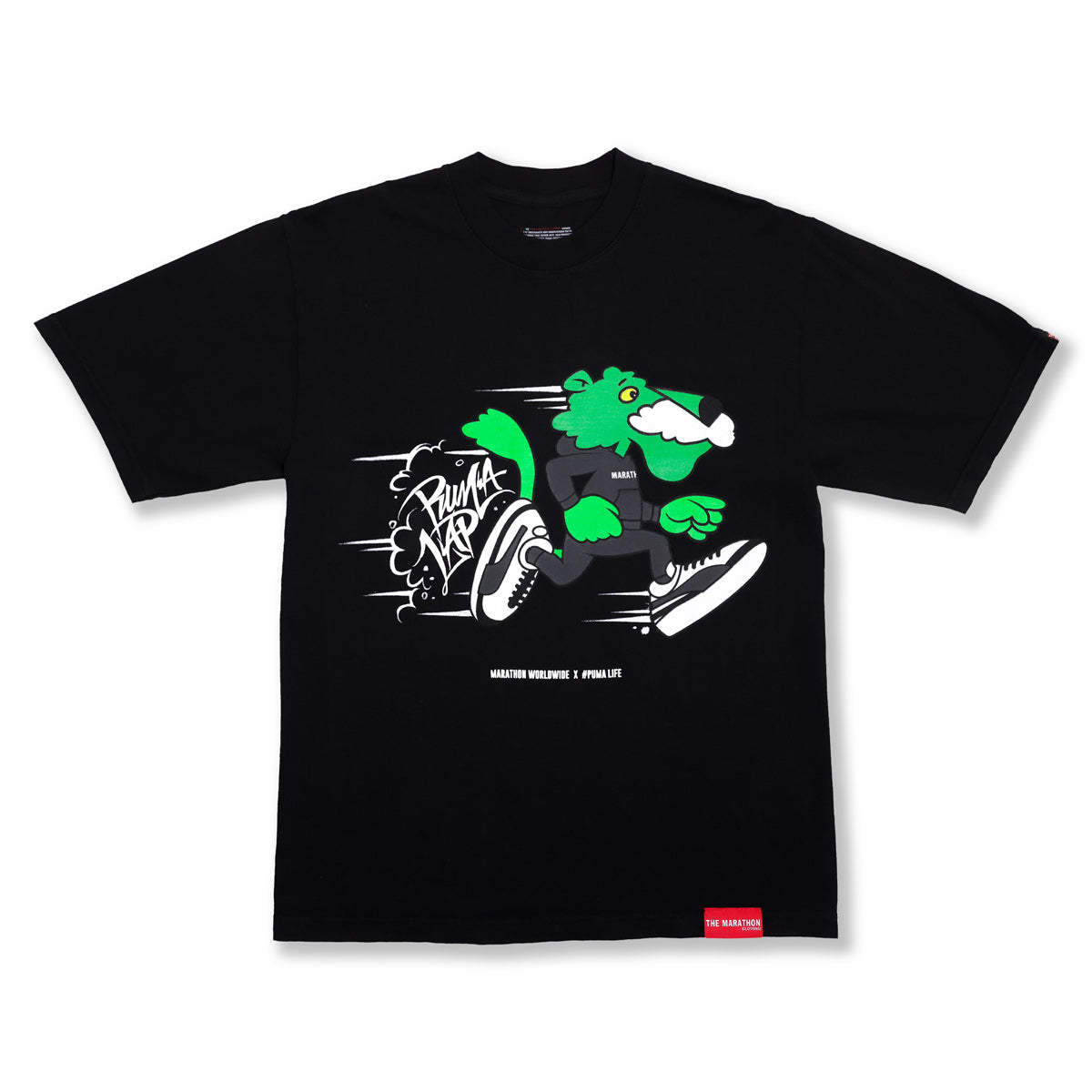 PUMA×TANGRAM コラボTシャツ Mサイズ PUMA×TANGRAM コラボTシャツ Mサイズ PUMA × TANGRAM TEE PUMA BLACK