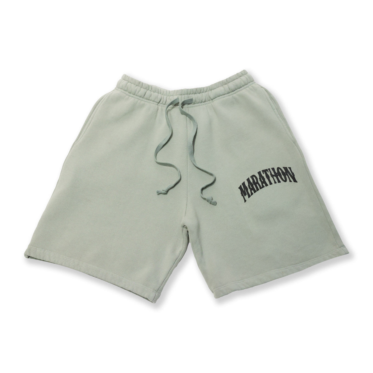 Marathon Vintage Arch Sweat Shorts - Sage/Black – The Marathon