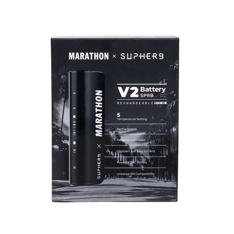 Marathon x SUPHERB V2 Battery - Black - Front