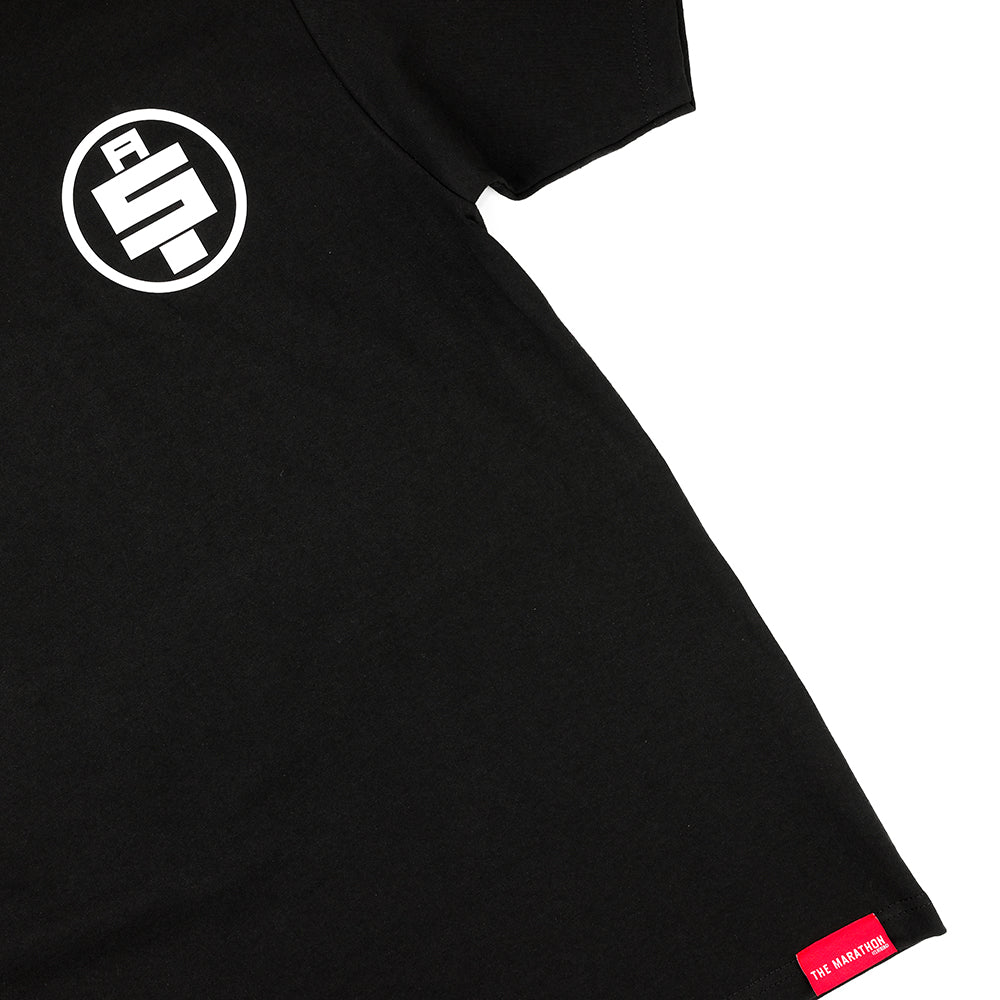 All Money In Limited Edition T-Shirt - Black/White - Detail