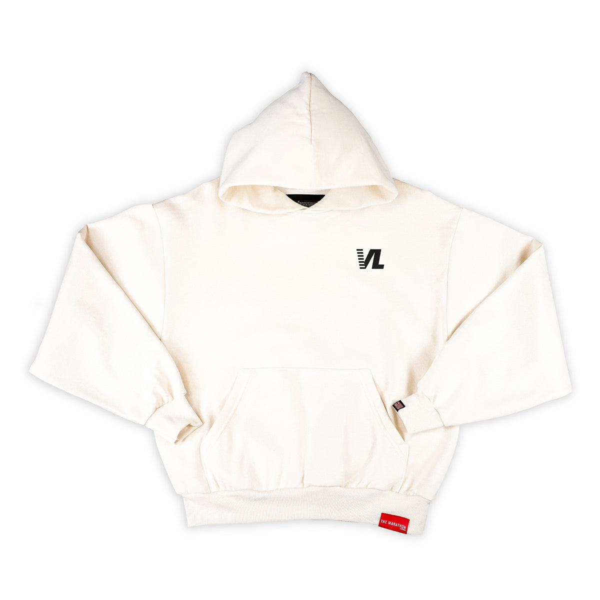 Victory Lap VL Hoodie - Bone/Black – The Marathon Clothing