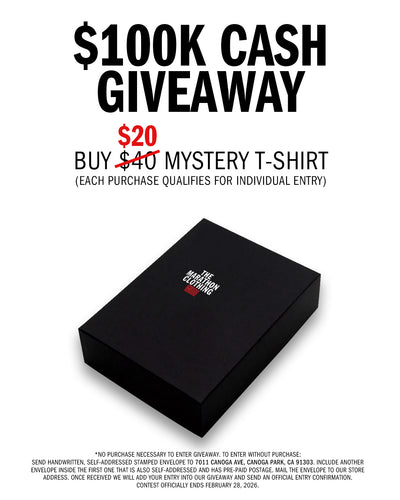 Enter to win The Marathon Clothing $100K Cash Giveaway