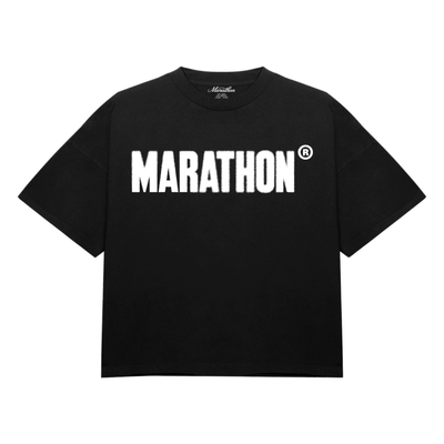 Big Marathon Registered T-Shirt - Black