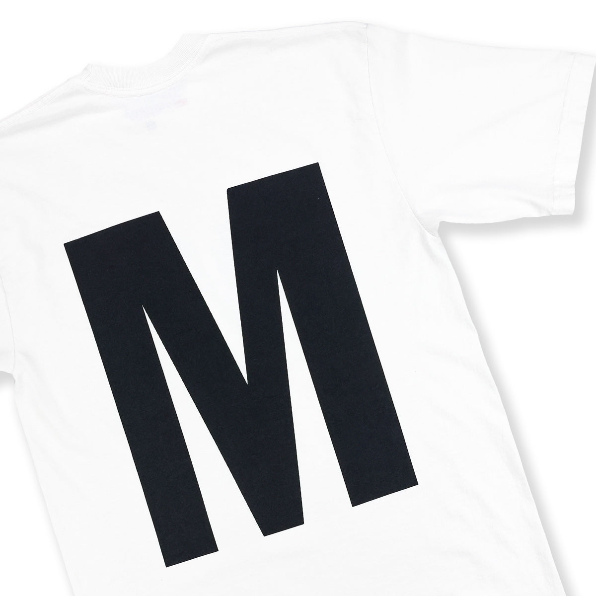 Marathon Big M T-Shirt - White/Black - Back Detail