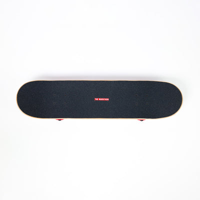 Limited Edition Marathon Bar Skateboard - Black - Top