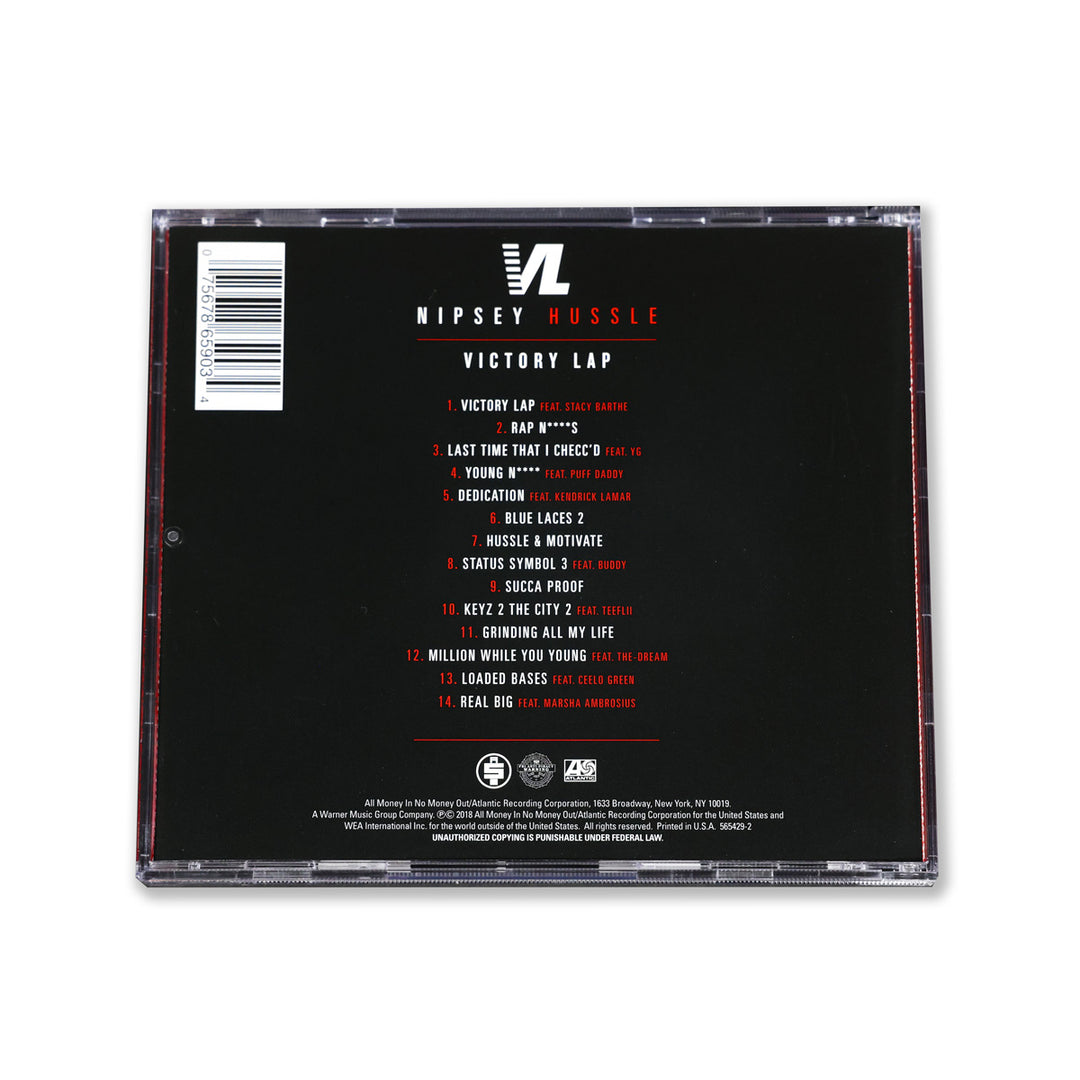 Nipsey Hussle Victory Lap CD | The Marathon Clothing