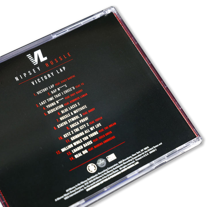 Nipsey Hussle Victory Lap CD The Marathon Clothing