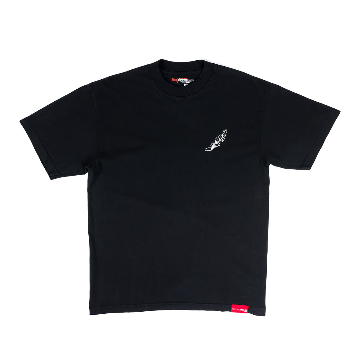 Property Of Marathon T-Shirt - Black - Front