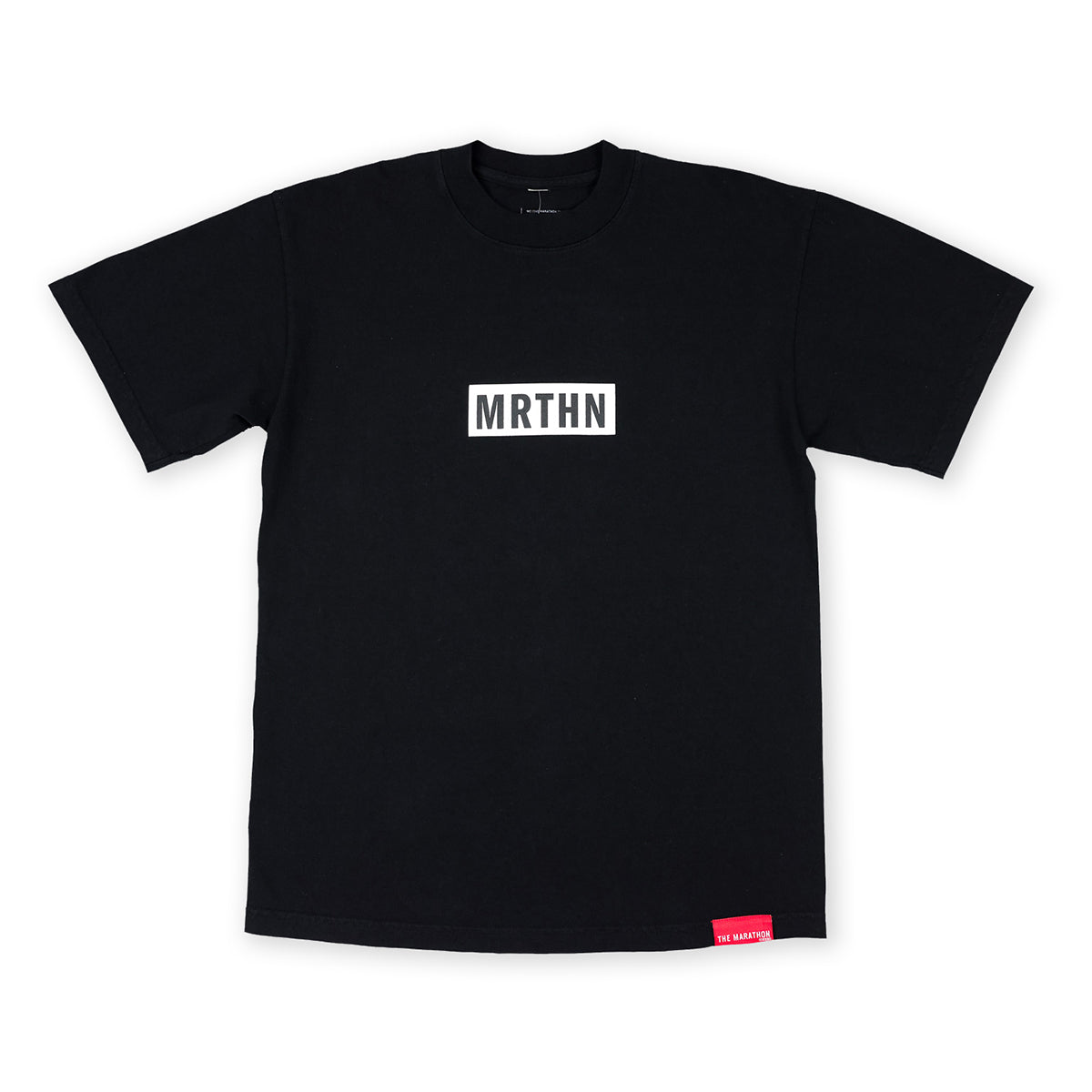 MRTHN T-shirt - Black/White - Front