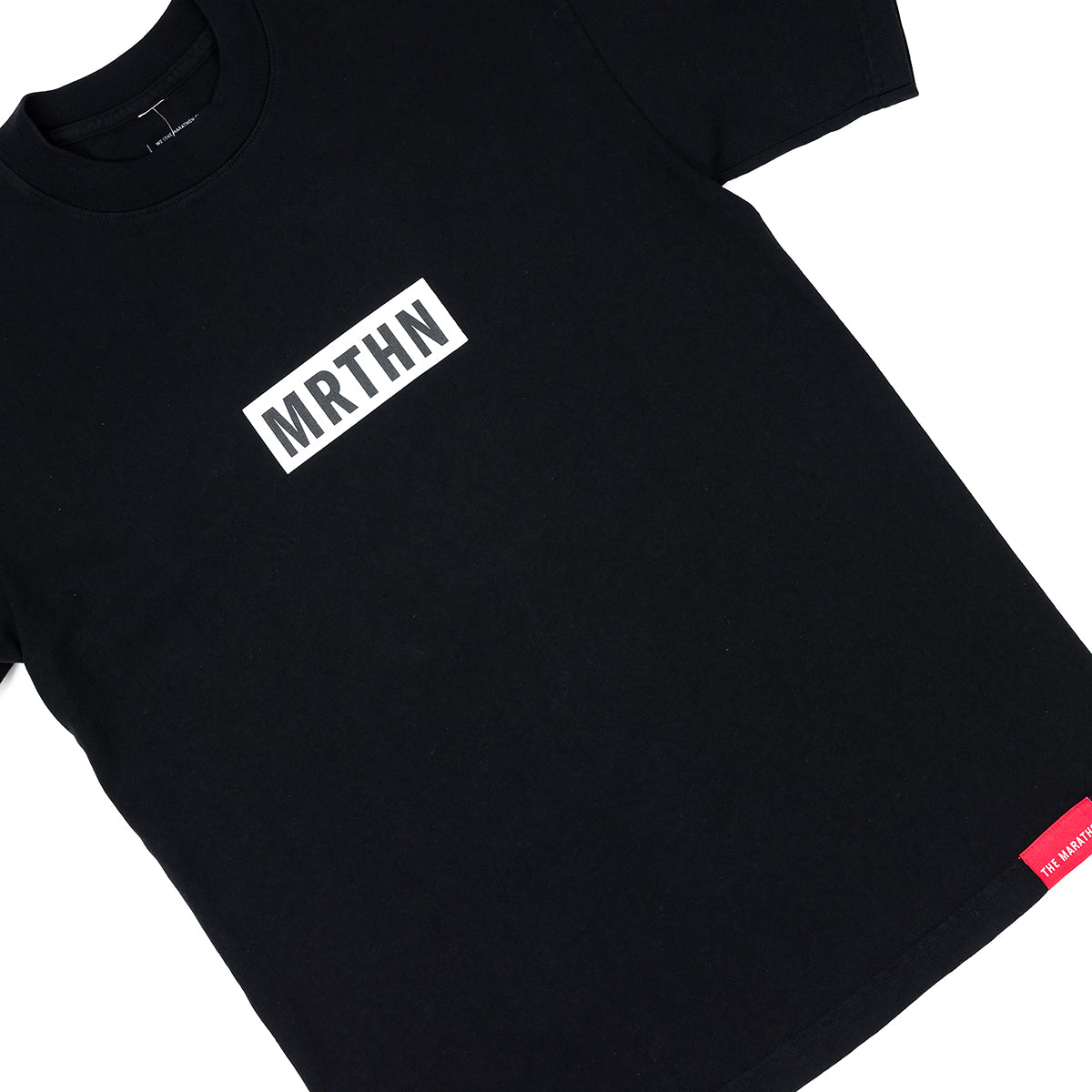 MRTHN T-shirt - Black/White - Detail