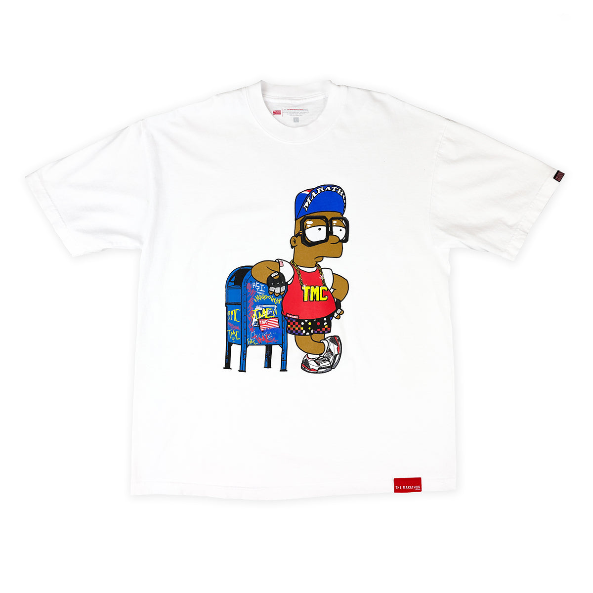 Limited Edition Mailbox Money T-Shirt - White - Front