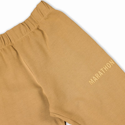 Women's Marathon Garment Dyed Leggings - Khaki - Detail