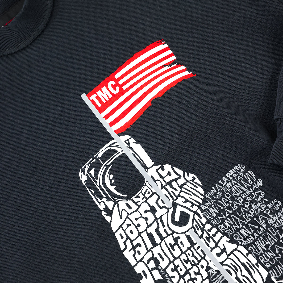 TMC Moon Man Crewneck - Black - Graphic Detail