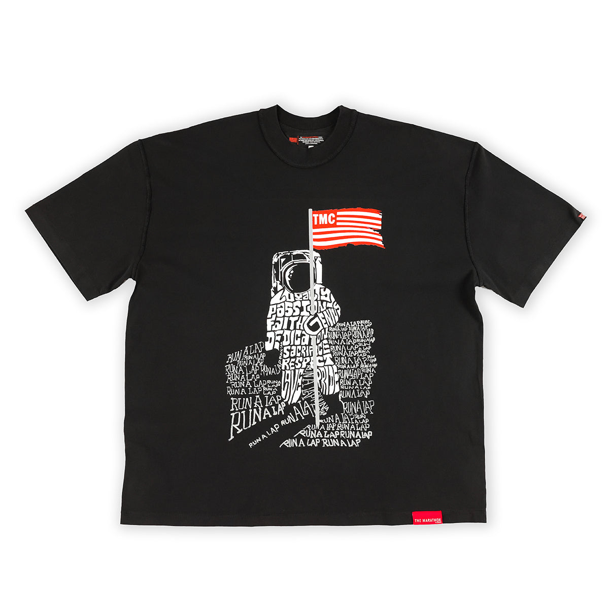 TMC Moon Man T-Shirt - Black - Front