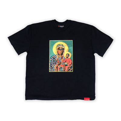 Black Madonna T-Shirt - Black - Front