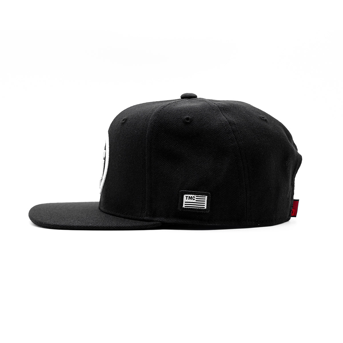 All Money In Limited Edition Snapback - Black/White - Side