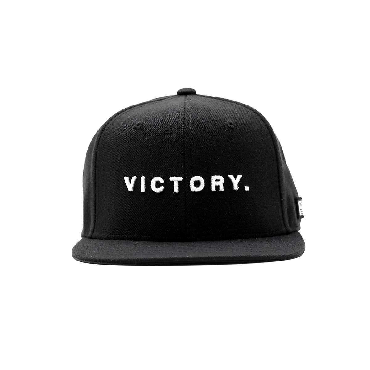Victory Limited Edition Snapback - Black/White - Front