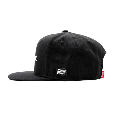 Victory Limited Edition Snapback - Black/White - Side