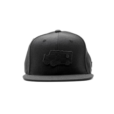 All Money In Armored Truck Limited Edition Snapback - Black/Black - Front