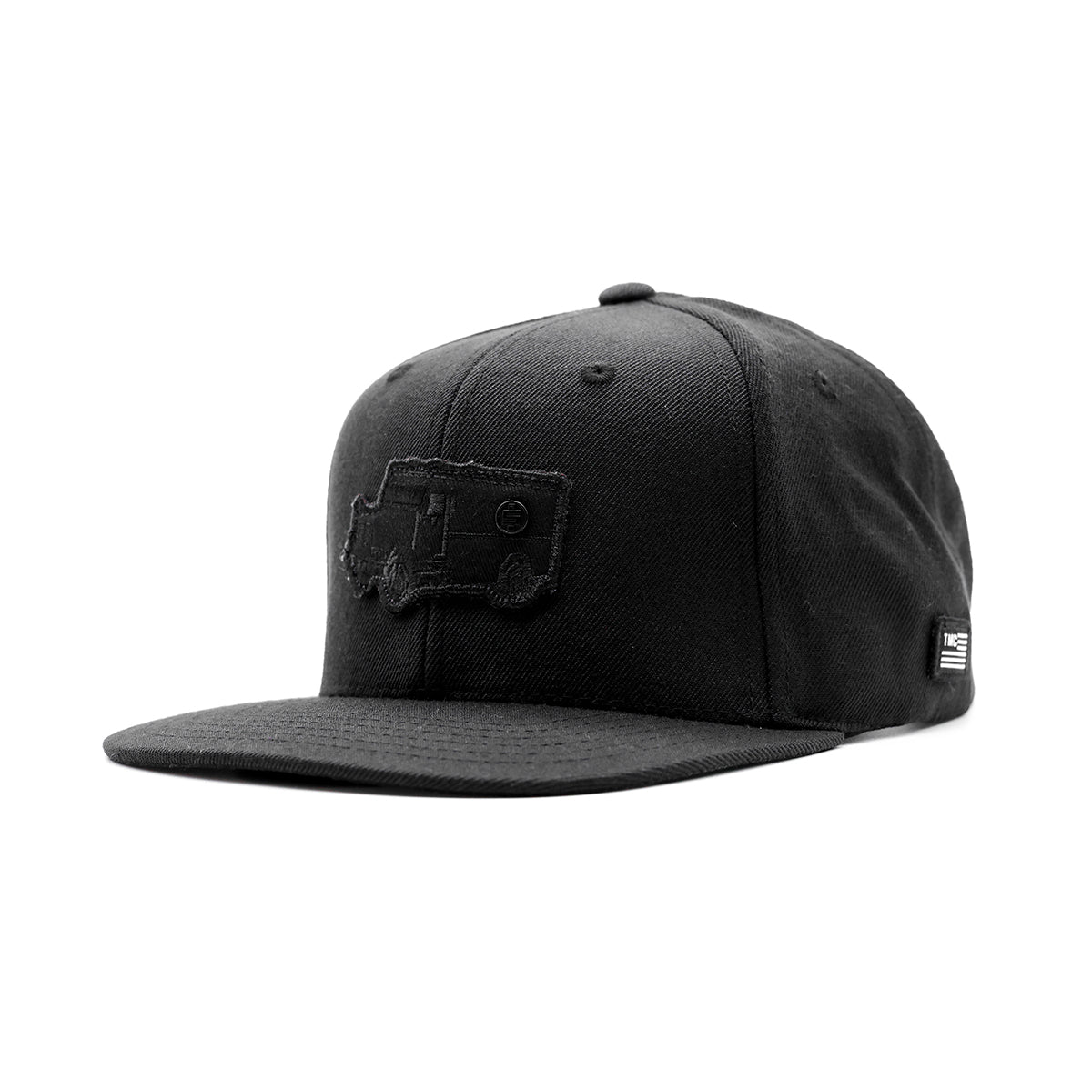 All Money In Armored Truck Limited Edition Snapback - Black/Black - Angle