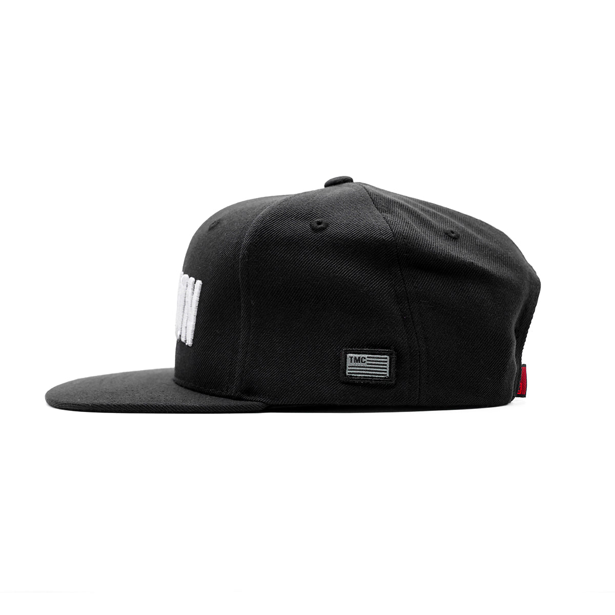 Slauson (Block Logo) Limited Edition Snapback - Black/Grey - Side