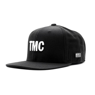 TMC Limited Edition Snapback - Black/White - Angle
