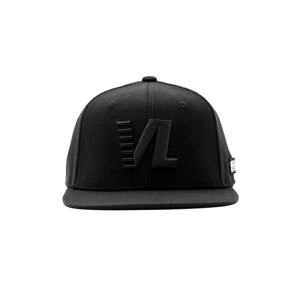 Victory Lap Limited Edition Snapback - Black/Black - Front