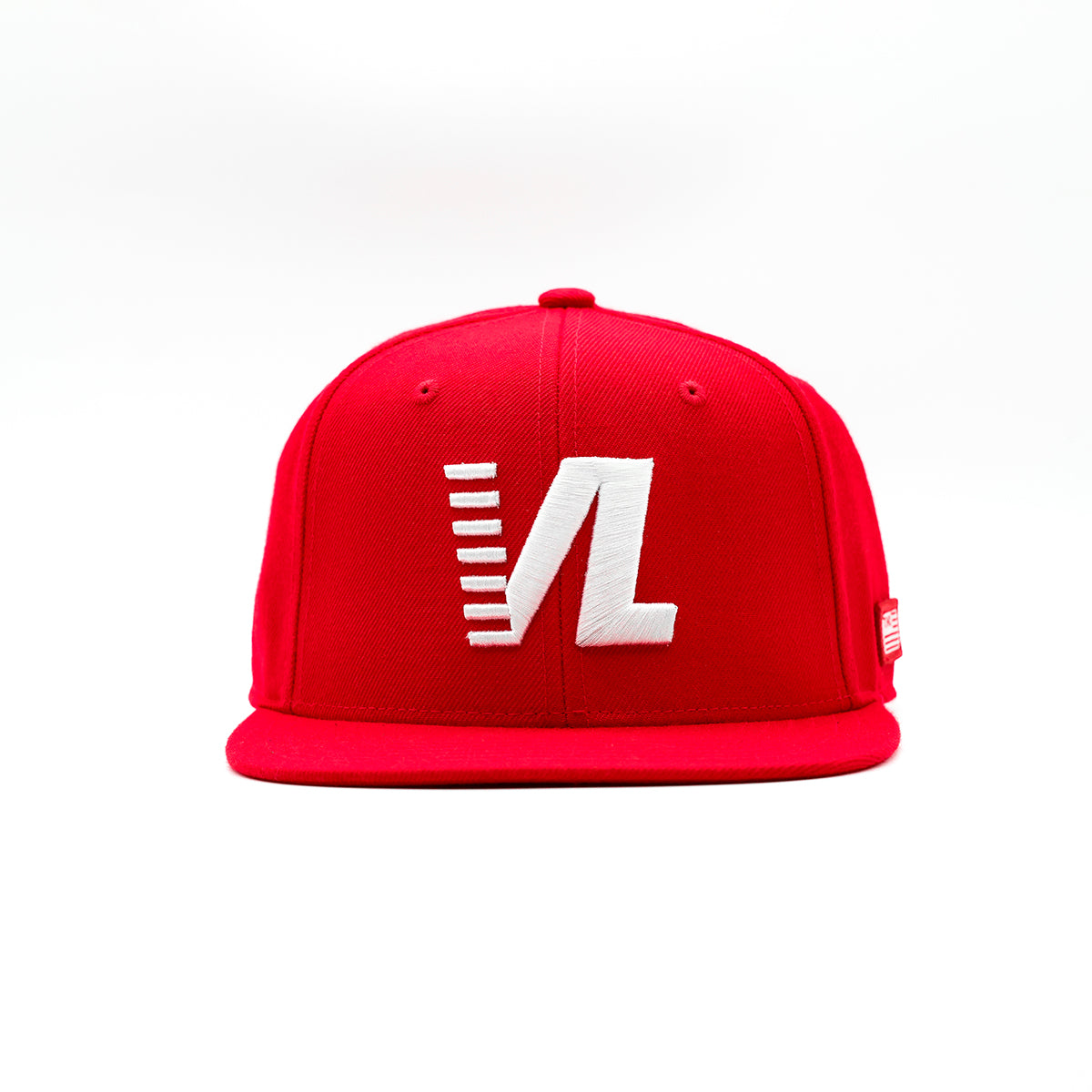 Victory Lap Limited Edition Snapback - Red/White - Front