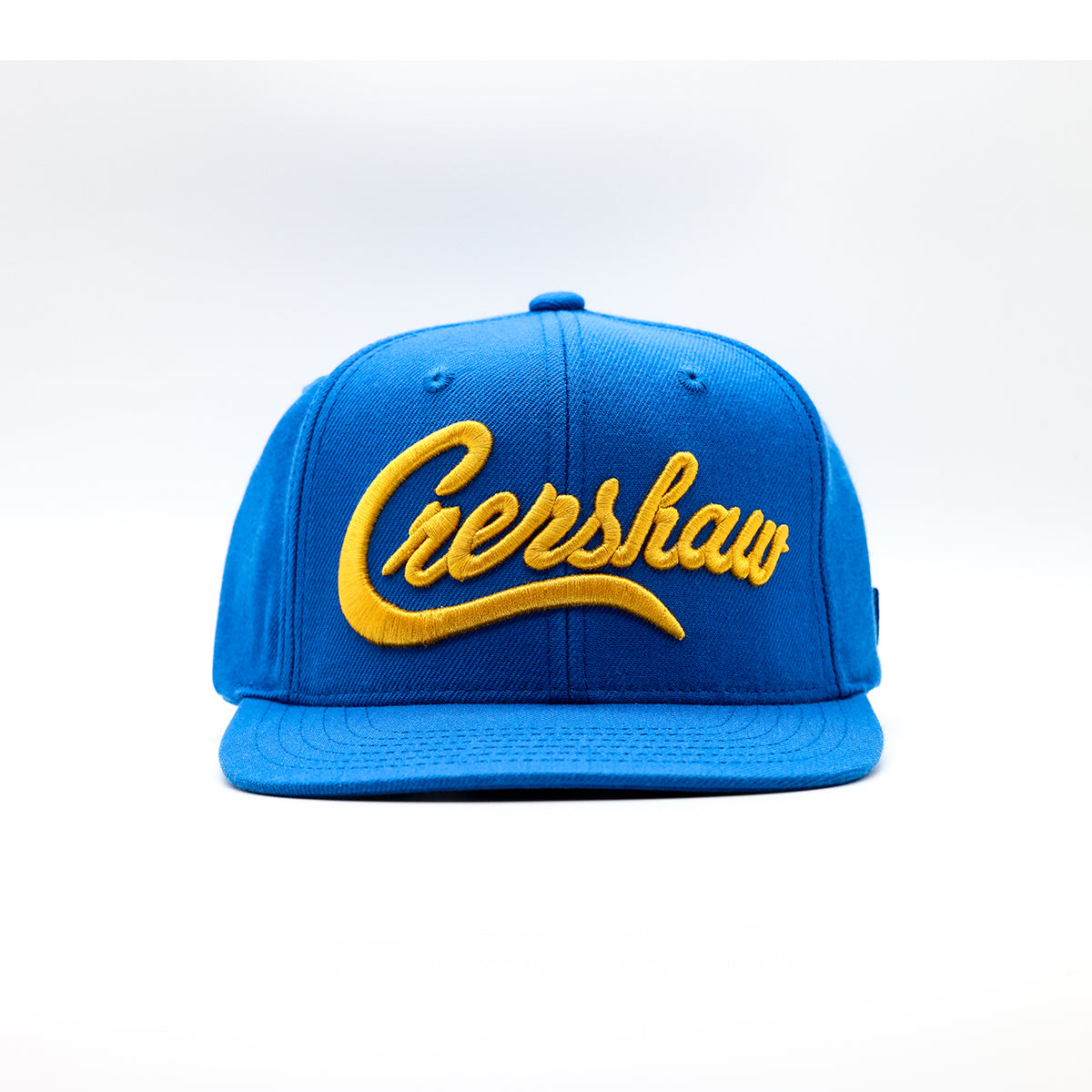 Crenshaw Limited Edition Snapback - Royal/Yellow [3D] - Front
