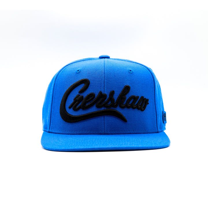 Crenshaw Limited Edition Snapback - Royal/Black – The Marathon