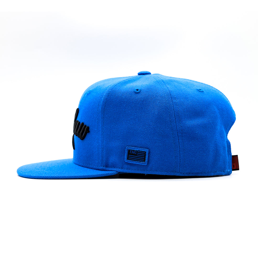 Crenshaw Limited Edition Snapback - Royal/Black – The Marathon