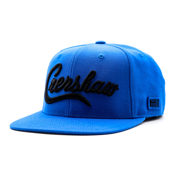 Crenshaw Limited Edition Snapback - Royal/Black – The Marathon