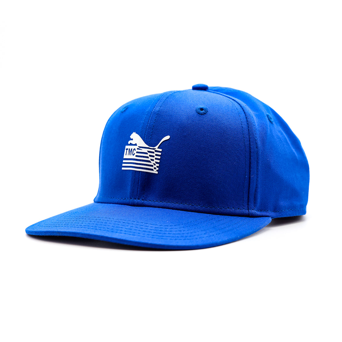 PUMA x TMC Everyday Hussle Collection Snapback - Blue - Angle