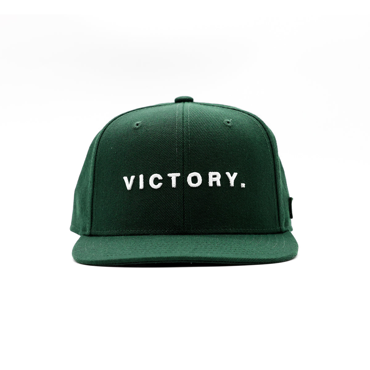 Victory Limited Edition Snapback - Green/White - Front
