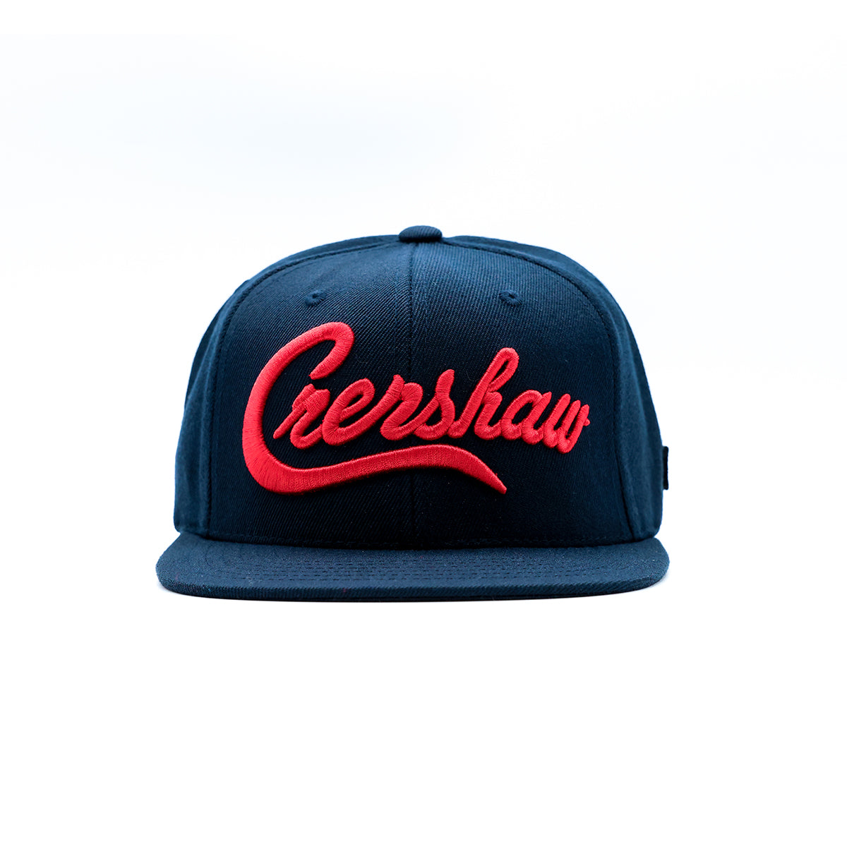 Crenshaw Limited Edition Snapback - Navy/Red - Front