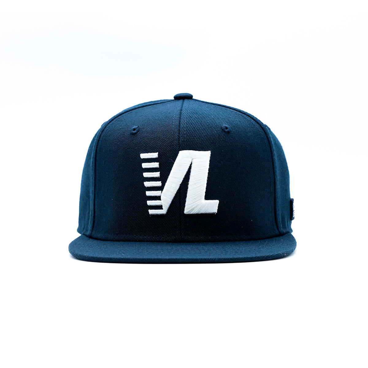 Victory Lap Limited Edition Snapback - Navy/White - Front