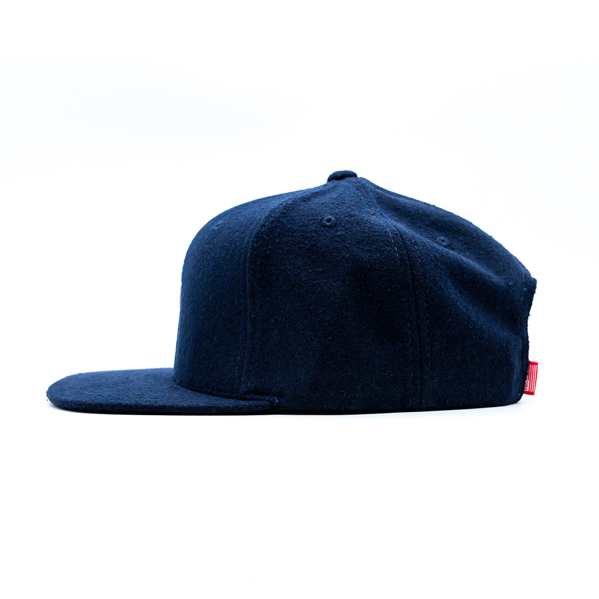 TMC Flag Limited Edition Snapback - Navy Wool - Side
