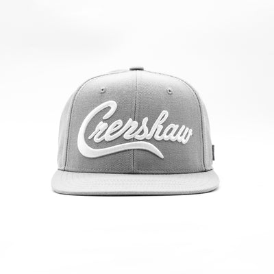 Crenshaw Limited Edition Snapback - Heather/White - Front