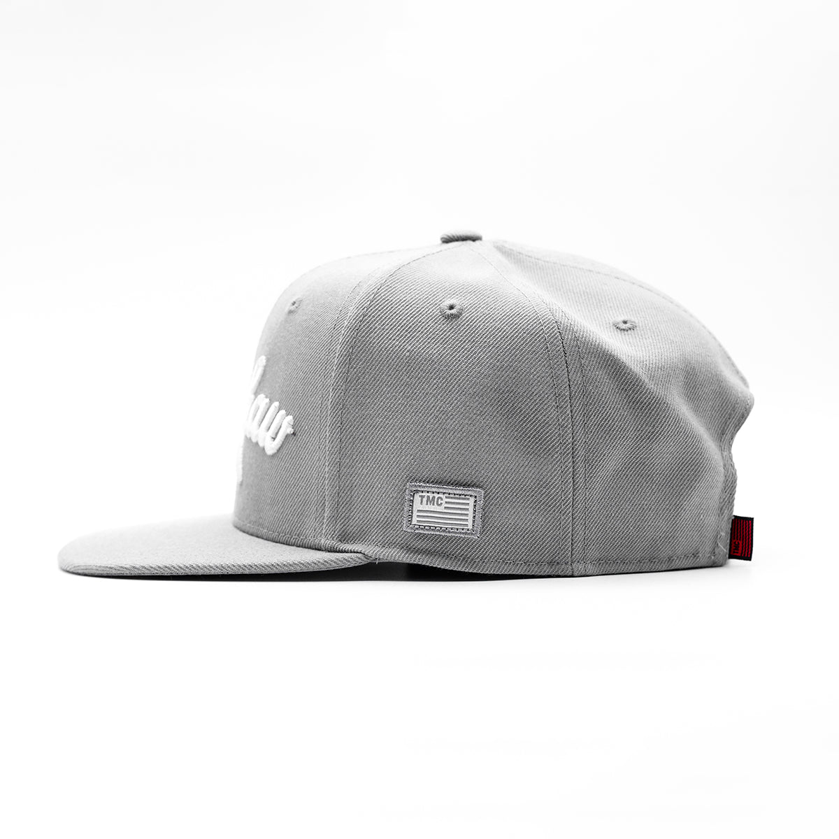 Crenshaw Limited Edition Snapback - Heather/White - Side