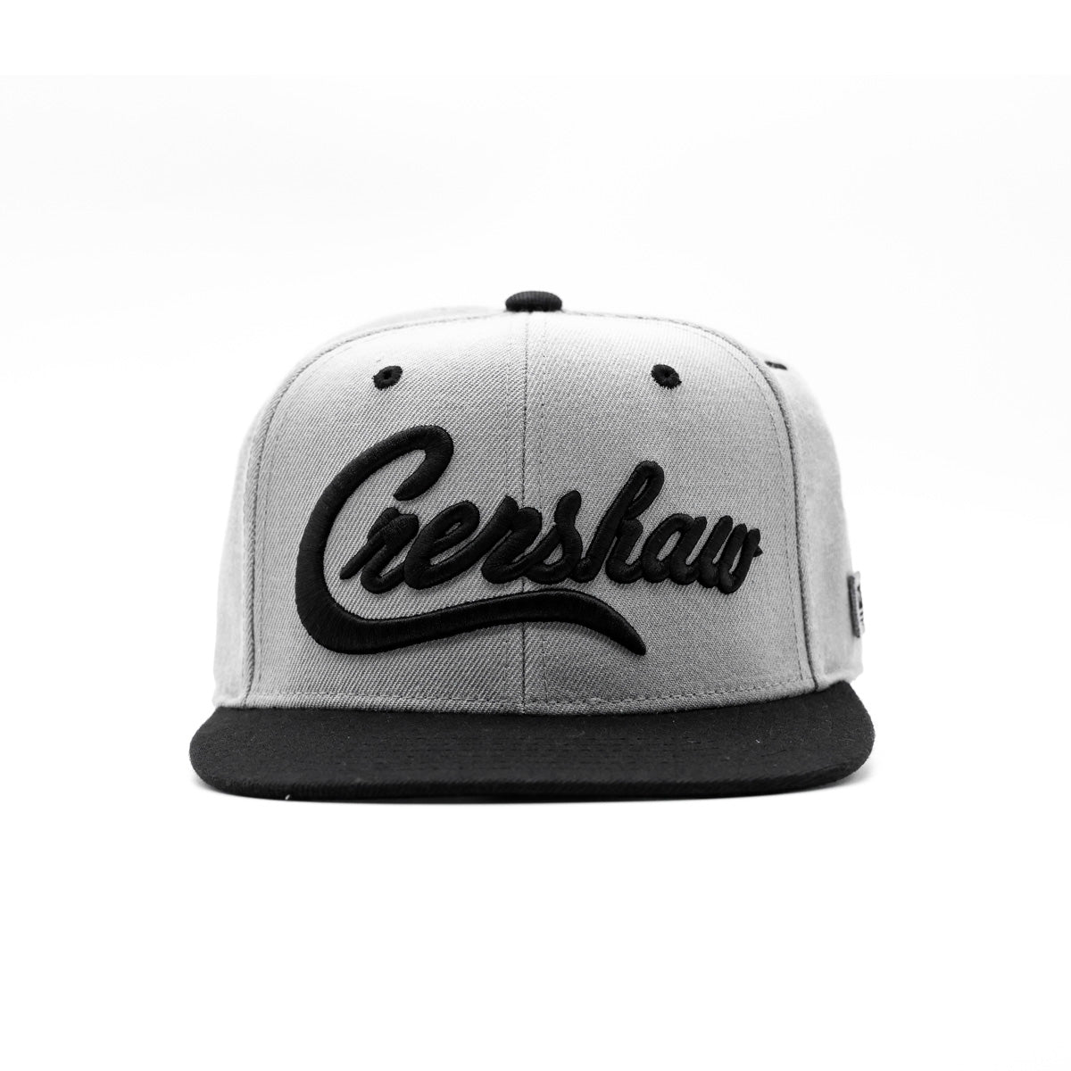Crenshaw Limited Edition Snapback - Grey/Black [Two-Tone] - Front