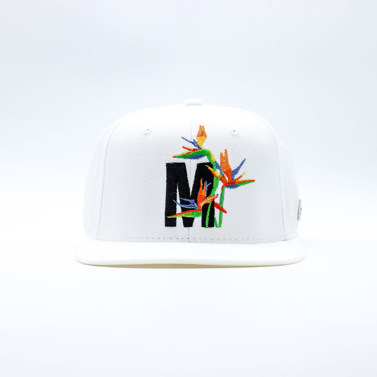 Marathon Birds Of Paradise Limited Edition Snapback - White - Front