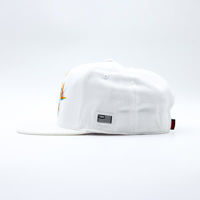 Marathon Birds Of Paradise Limited Edition Snapback - White - Side