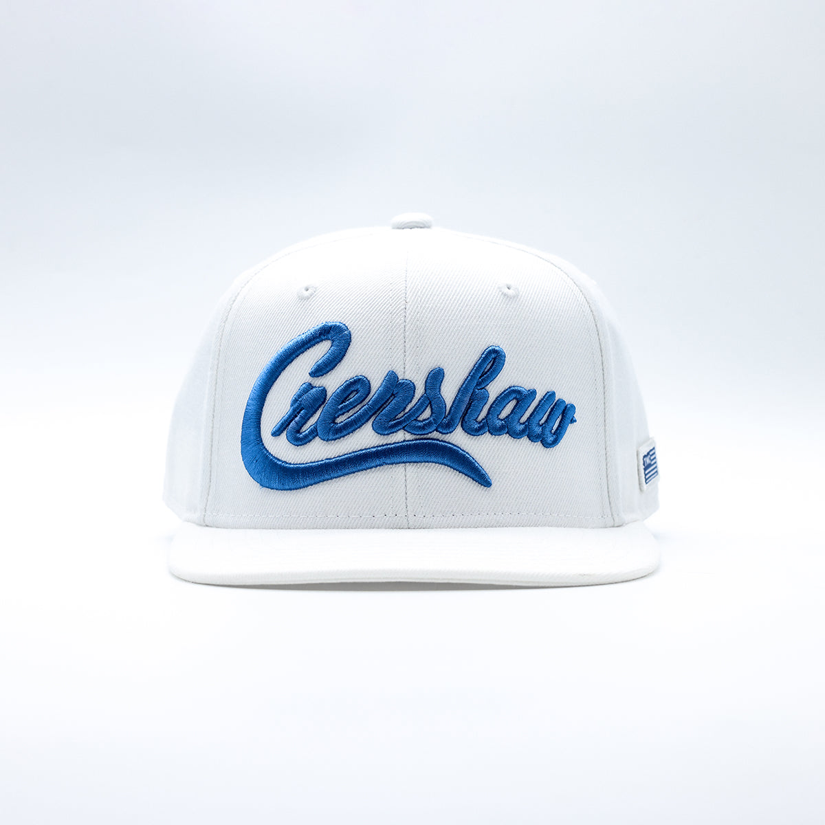 Crenshaw Limited Edition Snapback - White/Royal - Front